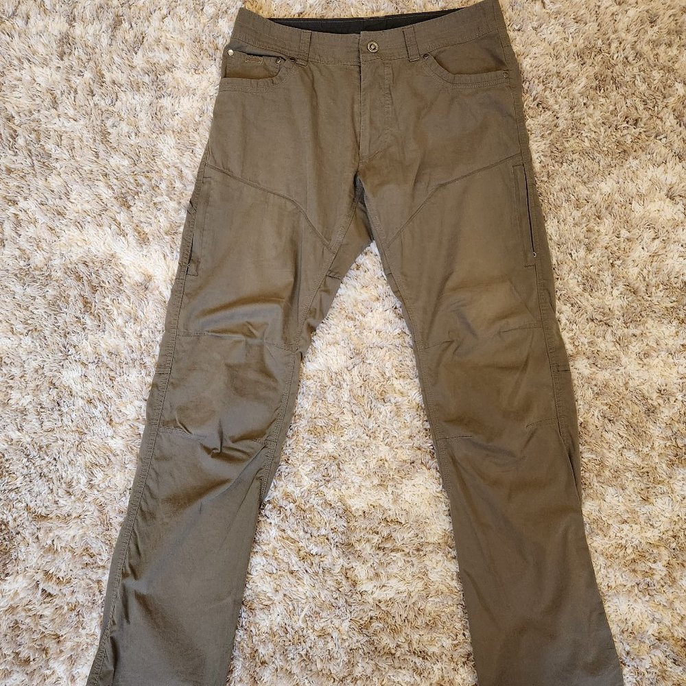 KUHL Konfidant Air, Men's, Olive Green Pants 33 X 34